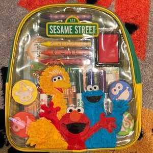 New Sesame Street Art Backpack